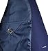 Black n Bianco Big Boys Solid Suit and Tie (12, A Navy)