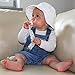 Liname Pacifier Clip for Boys - 5 PACK - Premium Quality & Modern 2-Sided Design - Pacifier Clips Fit all Pacifiers & Soothers - Perfect Baby Shower Gift
