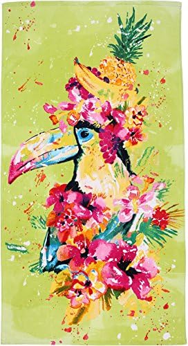 Tropix Splash Toucan Beach Towel One Size