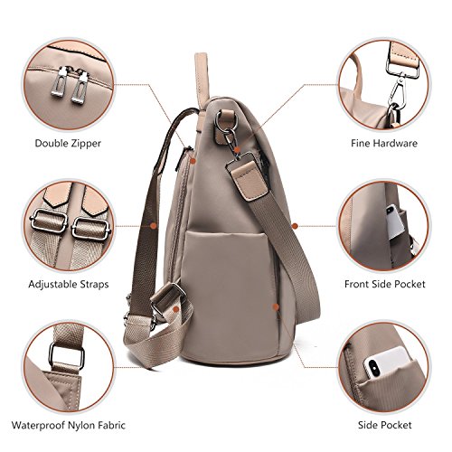 4 Charmore+Backpack+Waterproof+Schoolbags+Anti+theft