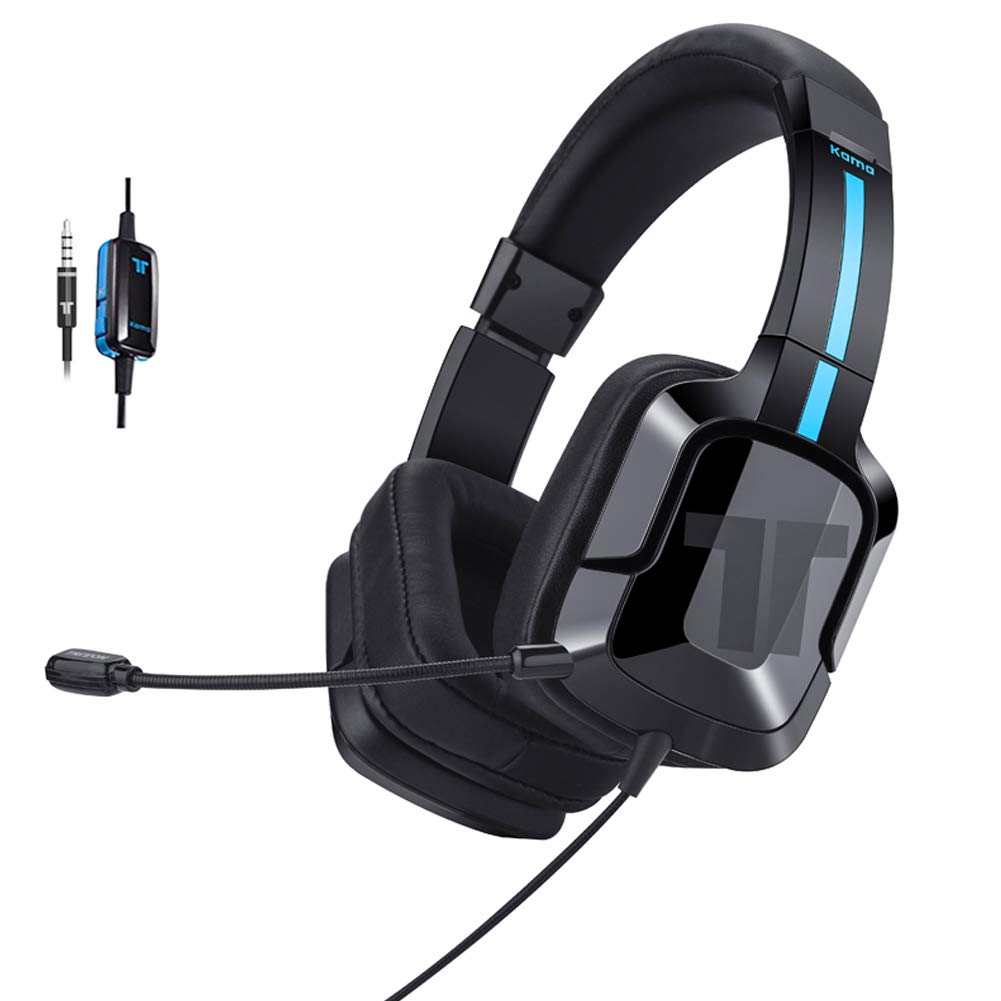 TRITTON Kama Plus Stereo Gaming Headset with 3.5mm Connector and Mic for Sony PS4, XBOX ONE X and XBOX ONE S, Nintendo Switch and Mobile Devices