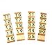 YHZAN Montessori Teens and Tens Boards Family Version Kids Wooden Toy Early Development Math Material for 1 year old up