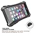Carbon Fiber Aluminum Metal Gorilla Glass Heavy Duty iPhone 6s Plus/ 6 Plus Case(5.5