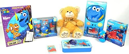 Finding Dory Toy Plush Bear Toy Educational 9pc Gift Set Bundle