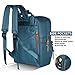 School Backpack Laptop Bag by FLYNOVA | Travel Bag for High School, College, Business | Breathable Comfort, Water-Resistant Nylon, Adjustable Shoulder Straps | Boys & Girls (Dark Green)
