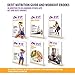 DeFiT Workout Booty Band for Women - Sculp & Lift Brazillian Butt Band Glute Resistance Band - Butt Workout Bands + Carry Bag + Unique Workout iOS/Android App + Videos + eBooks + Nutrition Guide