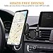 COCOFU Pop Out Stand Air Vent Car Mount 360° Rotation Car Dashboard Desk Wall Mount For Pop Socket Expanding Grip Stand Users-Black