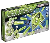 Geomag Glow Kit – 104 Piece Glow in the Dark Magnetic Construction Set