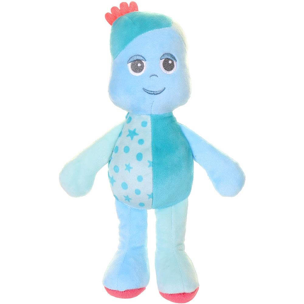 In the Night Garden Cuddly Soft Toy CBeebies Iggle Piggle Softie 30cm for Babies Toddlers 0-3 Suitable from Birth Colourful Comforting Cuddly Toy, Blue
