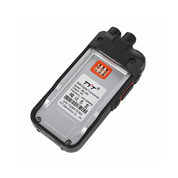 TYT-Tytera-MD-380-DMR-Digital-Radio-400-480UHF-Up-to-1000-Channels-with-Color-LCD-Display-Programming-Cable-and-2-Antenna-High-Gain-Antenna-in-cluded-Black