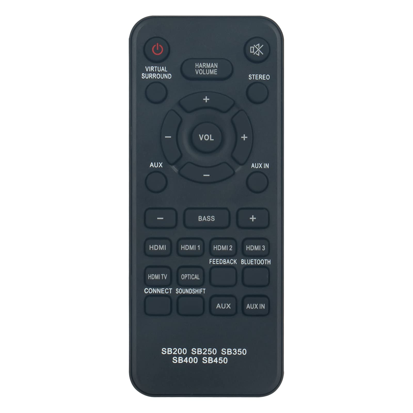 New Sound Bar Remote Control Replacement fit for JBL Home CINEMA soundbar speaker subwoofer 93040001600 SB200 SB250 SB350 SB400 SB450 Remote Controller