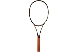 Wilson Pro Staff 97 V14 Performance Tennis Rackets, Strung with Sensation 16 Natural at Mid Range Tension