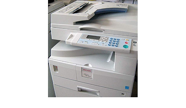 Amazon.com: Ricoh Aficio MP 1600 SPF - Fotocopiadora/impresora multifunción  monocromática - A3, 16 ppm, copiadora, impresión, escaneado, fax, duplex, 1  bandeja (reacondicionado certificado) : Productos de Oficina