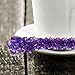 Extra Large Rock Candy Sticks: 36 Purple Crystal Rock Candy Sticks - Grape - Individually Wrapped for Party Favors, Candy Buffet, Showers, Receptions, Bridal and Baby Showers