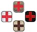 Bundle 4 Pieces Cross Tactical Medic Medical Aid Embroidery Patches Tactical Medical Backpack Armband Insignia Patch