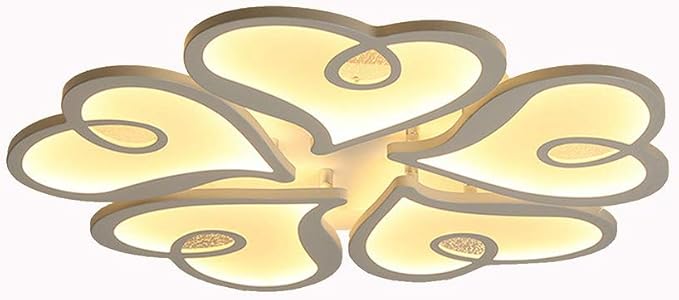 lampara de techo elegante led con forma