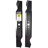 MaxPower 561548B 2-Blade Set for 42 Inch Cut MTD/Cub Cadet/Troy Bilt Replaces 42-04126, 742-04308, 742-0616 and Many Others