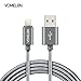 Vomelon Apple Lightning to USB Sync & Charging Cable High Speed 6 feet Nylon Braided USB Cable for iPhone 6, 6 Plus, iPod Touch 5/6, iPad Air and More Apple devices