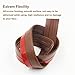 fowong Under Door Sweep, 1.6 inch Width x 39 inch Length Weather Stripping Door Bottom Seal Strip Energy Saving Door Draft Stopper (Brown)