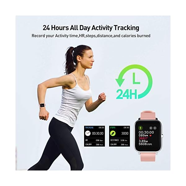 IDEALROYAL-Smart-Watch-P22-Fitness-Activity-Tracker-Heart-Rate-Monitor-with-14-Touch-Screen-Waterproof-Sleep-Monitor-Smart-Watch-Bluetooth-Camera-Control-Sport-Watch-Men-Women-for-Android-iOS IDEALROYAL Smart Watch, Fitness Tracker with Heart Rate Monitor, Sleep Monitor,1.4" Touch Screen,Waterproof Smartwatch Bluetooth Camera Control Fitness Watch for Man Woman Android iOS