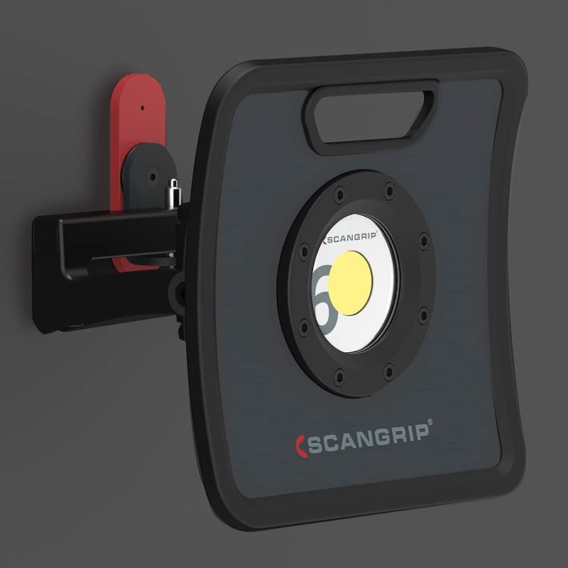 03.5442 Arbeitsleuchte NOVA 5K mit der 42W COB-LED Technologie und einem 5 Meter Kabel, gebaut nach Schutzart IP67, 240 W, 240 V, Dunkelgrau, Schwarz, large