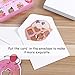 Unomor Valentine's Day Cards for Kids 32PCS - 8 Patterns & Scents, Scratch and Sniff Exchange Cards for School Supplies Children Party Favors, Envelopes Included