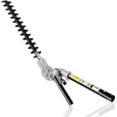 Universal Hedge Trimmer Attachment Fits for Ryobi Family of Brands -Black | fits for Troy-Bilt, Remington Craftsman Yard Machines Yardman Snapper Bolens Murray Ryobi Greenworks, Kobalt and more Brand