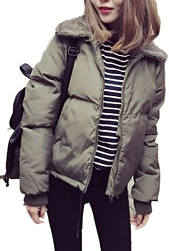 [ニブンノイチスタイル] 1/2style ショート 丈 キルティング 衿 ボア ブルゾン ベスト ジャケット コート レディース
