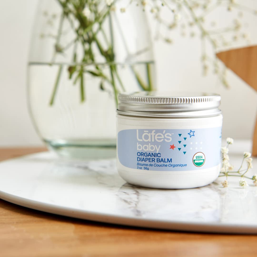 Lafe's Baby | USDA Organic Diaper Balm | All Organic & Natural with No Chemicals (2oz)