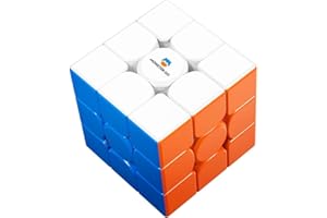 Monster Go Magnetic 3x3 Speed Cube with 48 Magnets, Brain Teasers 3D Puzzle Practices Educational MG EDU 56mm for Kids Teens 