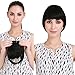 SARLA® Synthetic Hairpieces False Bangs Hair Extensions Clip On Bangs Extension Neat Fringe Bangs Hair Piece B3
