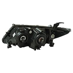 TRQ 2 Piece Headlight Assembly Set Driver