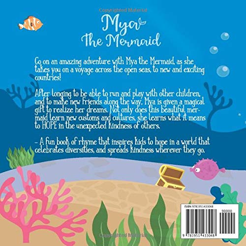 Amazon Com Mya The Mermaid A Rhyming Story About Hope And Embracing Diversities Past Present And Future Series 9781951433048 G Helen S Celine Books