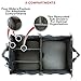 TRUNKCRATEPRO car accessories & trunk organizer Dividers Only - One set comes already included when you purchase a regular TCP trunk organizer - Do not fit for the XL organizer (Black)