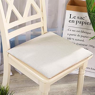Non Slip Chair Pad Cushion Seat Pads For Dining Room Chairs Cotton And Linen Square Cushions For Garden Patio Home Kitchen Office Seat Cushion Amazon Ae