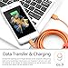 iPhone Lightning Cable, Cambond Apple Certified iPhone Cord 8 Pin Lightning Cable for iPhone 7/7 Plus / 6/6 Plus / 6s / 6s Plus, iPhone 5, iPad Air, Mini, iPad Pro (Orange 10ft)