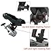 Fishing Boat Rods Holder 360 Degree Rotation Adjustable Power Lock Fishing Rod Racks Folding Holder with Large Clamp Opening (2PCS 02# Max Opening 1.97