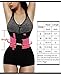 Welcos Women's Waist Cincher Trainer Body Belt Shaper Workout Gym Slimming Girdle Corset Shapewear Rose, L
