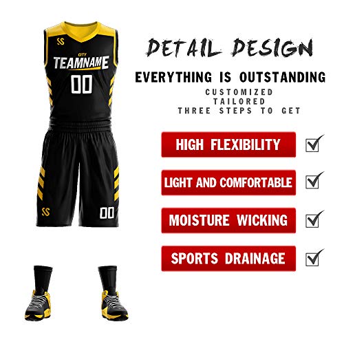 image for KXK Custom Sportwear Sublimated Print - Basketball Shirts and Shorts -