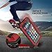iPhone 5 / 5S / SE Waterproof Case, CarterLily Underwater Full Body Heavy Duty Built-in Screen Snowproof Shockproof Dropproof Tough Rugged Hybrid Hard Military Cover iPhone 5 5S SE (Red)