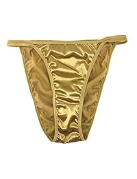 Bragas sexy de satén para dama, 5 unidades