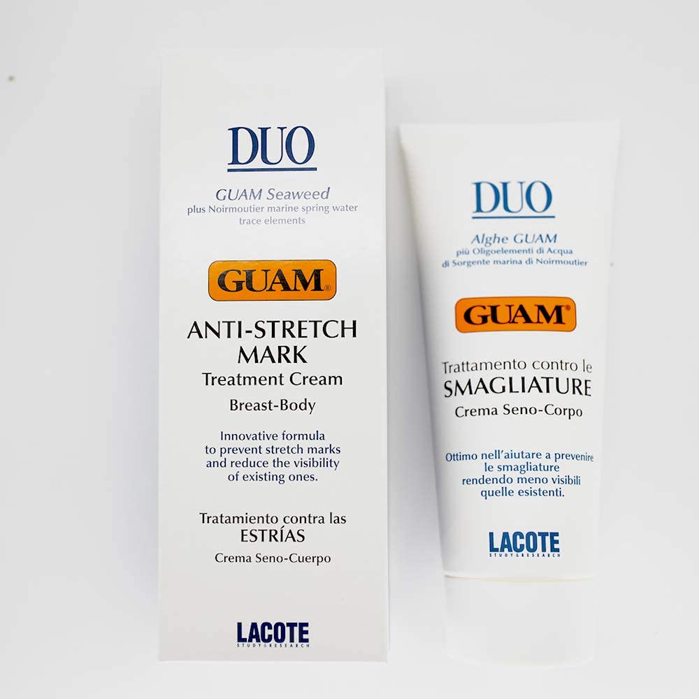Guam SEAWEED DUO Stretch Marks Remover for Breast and Body | Pregnancy Stretch Mark Prevention - Maternity Lotion for Keloid Removal - Strech Mark Gone For Women - 200 ML Beauty