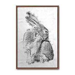 Framed Canvas Wall Art Animals, Flowers, Birds Canvas Prints Home Artwork Decoration for Living Room, Bedroom - 16x24 inches