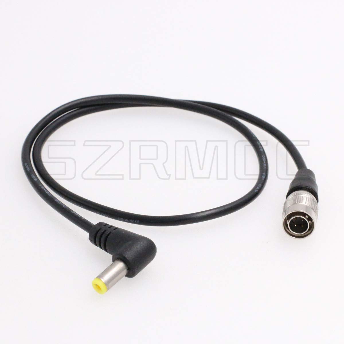 SZRMCC Sound Devices 688 644 633 or Recorder Zoom F4 F8 Power Cable DC 5.5X 2.1mm to Hirose 4 pin Male (Straight Cable)