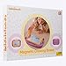 ikidsislands IKS88P [Travel Size] Color Magnetic Drawing Board for Kids, Doodle Board for Toddlers, Sketch Pad Toy for Little Girls (Pink)