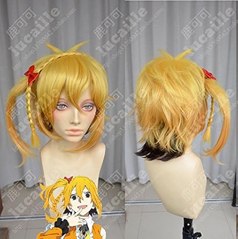 Amazon カゲロウプロジェクト モモ 如月 桃 きさらぎ もも ウィッグ 耐熱コスプレウィッグ かつら アニメ コスチューム 大人気 ウィッグ コスプレ 仮装 通販