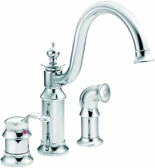 Moen S711 Waterhill One Handle High Arc Kitchen Faucet Chrome
