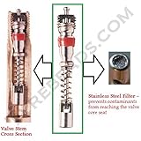 TyreBeads Tire Balancing Beads - Filtered Valve Core - 4 Pack