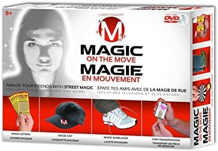 Hanky Panky Magic on the Move Street Magic Set with DVD Novelty by Modello