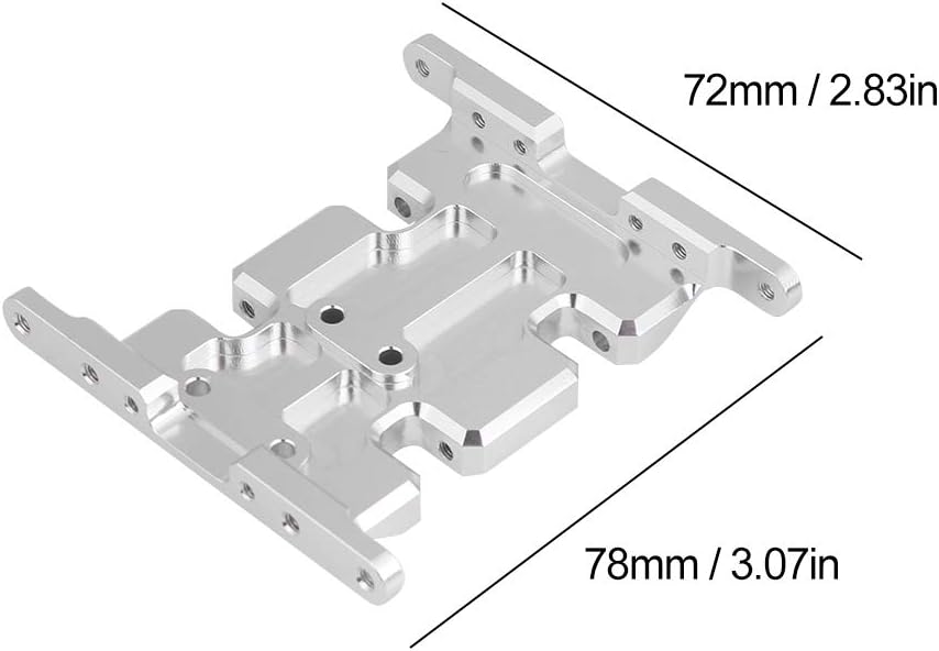 Aluminum Alloy Accessory Part Gear Box Mount Holder for Axial SCX10 90035/90027 / 90028/90022 / 90036 / SCX10 II 90047 / TFL RC Crawler Car - Image 5